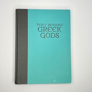 Percy Jackson's Greek Gods Book by Rick Riordan Hardback Full Page Illustrations